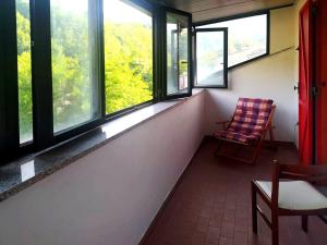 Area soggiorno di Casa BnB Pappappero Monti della Laga