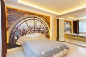 Llit o llits en una habitació de Central Vitosha Apartment