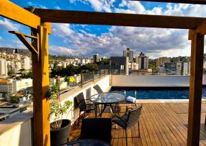 Uma varanda ou terraço em eSuites Virgínia Luxemburgo