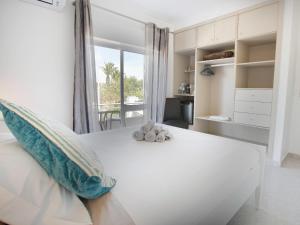 Postel nebo postele na pokoji v ubytování Amigos para Sempre - Guesthouse