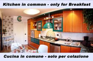 Kuchyň nebo kuchyňský kout v ubytování WhiteHome + 22 fotografií