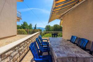 Balkón nebo terasa v ubytování Apartments Antonio