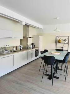 Kuchnia lub aneks kuchenny w obiekcie Appartement 50m du centre historique