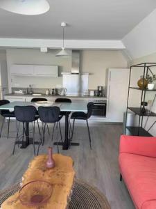 Kuchnia lub aneks kuchenny w obiekcie Appartement 50m du centre historique