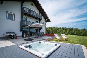 Bazén v ubytování Ferienwohnung Buchenberg nebo v jeho okolí