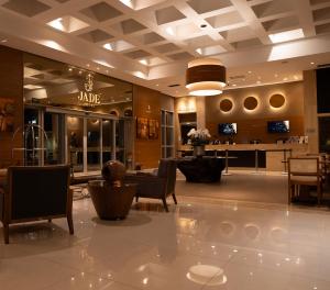 Uma área de estar em Jade Hotel Brasília