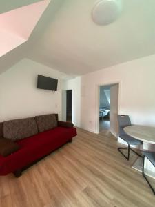 Posezení v ubytování Annie´s Appartements