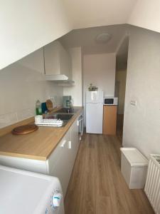 Kuchyň nebo kuchyňský kout v ubytování Annie´s Appartements