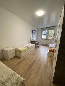 Postel nebo postele na pokoji v ubytování Annie´s Appartements