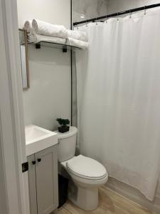 Brand new 2 Bedroom plus Loft in Hamilton tesisinde bir banyo