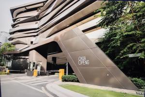 an office building with the osa office written on it at 8 Kia Peng Suites KLCC by Luna in Kuala Lumpur