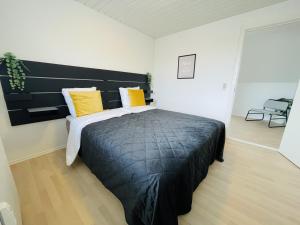Postel nebo postele na pokoji v ubytování aday - Modern 3 bedrooms apartment in Svenstrup