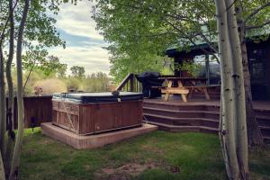 Κήπος έξω από το Mt Ranch located in Tetonia