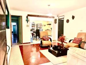 Posezení v ubytování Hotel Minca - La Casona