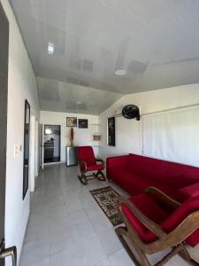 Istumisnurk majutusasutuses Tintipan Hotel