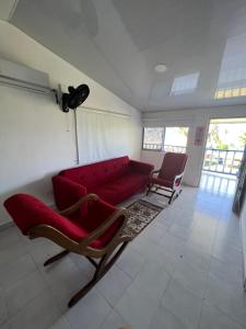 Istumisnurk majutusasutuses Tintipan Hotel