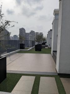 vista dal tetto di un edificio di Habitación amplia en Santiago c3ntro a Santiago