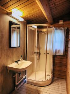 Kylpyhuone majoituspaikassa Ryen Hytteutleie - Cottages
