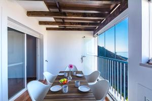 Balkón nebo terasa v ubytování Torrox costa sea view
