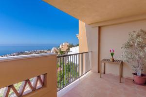 Balkón nebo terasa v ubytování Torrox costa sea view