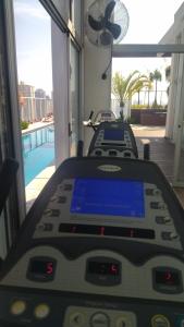 Fitness centrum a/nebo fitness zařízení v ubytování Studio em Guarulhos, perto do Aeroporto de Gru 15'min