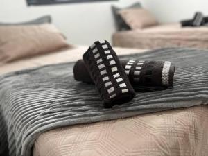 Postel nebo postele na pokoji v ubytování Acolhedora casa de 03 quartos