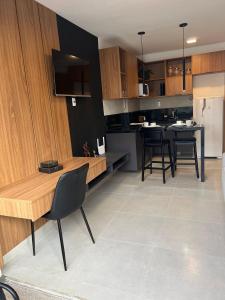 A cozinha ou kitchenette de Conforto e sofisticação studio 1104, centro de JF