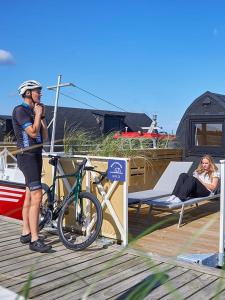 Hosté ubytování Boathouses - Overnat på vandet ved Limfjorden