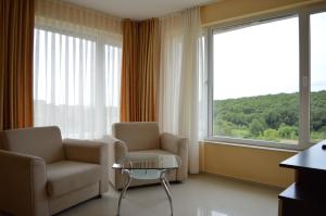 Posezení v ubytování Zafo Hotel