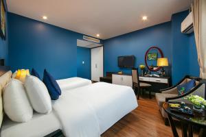 Μια τηλεόραση ή/και κέντρο ψυχαγωγίας στο Hanoi 20 Hotel & Apartment