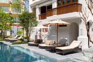 Bazén v ubytování Hotel Sensai Nimman Chiang Mai - Adults Only nebo v jeho okolí