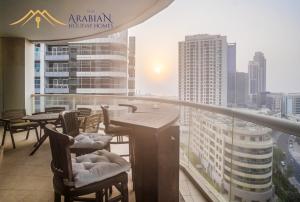 Balkón nebo terasa v ubytování New Arabian Trident Waterfront 3 BR plus maid