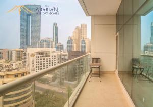 Balkón nebo terasa v ubytování New Arabian Trident Waterfront 3 BR plus maid
