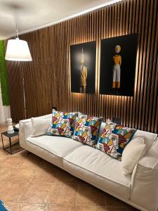 A seating area at ILIA'S House Porto Rotondo