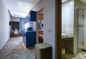 Koupelna v ubytování Golden Beach Appart'hotel