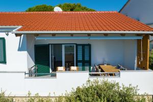 Balkón nebo terasa v ubytování Horizonte apartman