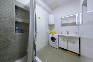 Koupelna v ubytování Horizonte apartman