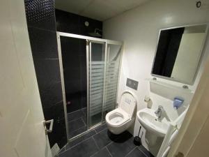 Ein Badezimmer in der Unterkunft premium apart otel