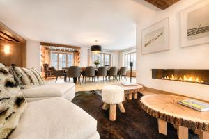 Posedenie v ubytovaní Chalet Lilly - Luxury by A-Appartments mit Ski in - Ski out