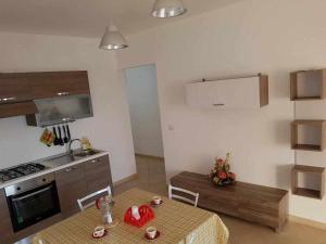 Kuchyň nebo kuchyňský kout v ubytování Residence Boccaccio