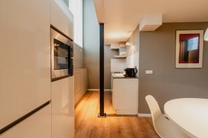 Cucina o angolo cottura di Apartments De Hallen