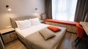 Postel nebo postele na pokoji v ubytování Time Hotel