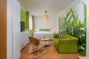 Posezení v ubytování Design Hotel Romantick