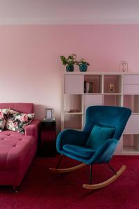 Posezení v ubytování Design Hotel Romantick