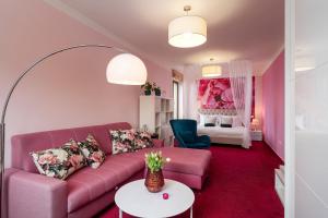 Postel nebo postele na pokoji v ubytování Design Hotel Romantick