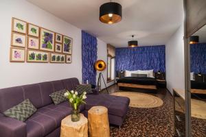 Posezení v ubytování Design Hotel Romantick