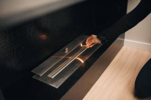 佩洛塔斯Loft com sacada, lareira e garagem no Parque Una的相册照片