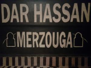 Certifikát, hodnocení, plakát nebo jiný dokument vystavený v ubytování Dar Hassan Merzouga