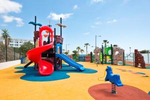 a playground with a slide at Apartamentos Turísticos Best Indalo in Mojácar