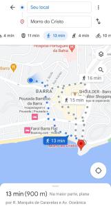 Apartamento Barra a vista de pájaro